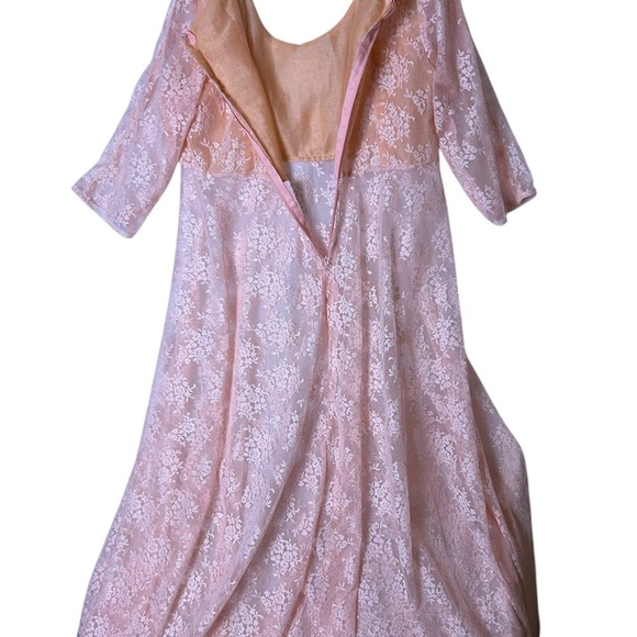 Vintage  babydoll lingerie,sheer,maxi,lace,fairy,whimsical 
PTP 20” handmade?EC - Picture 7 of 13